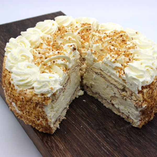 Afbeelding van Nougatine Schuimtaart