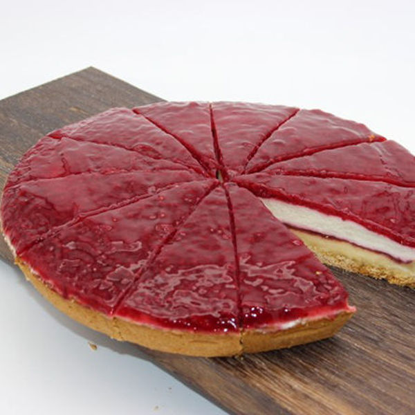 Afbeelding van Yoghurt Frambozenvlaai