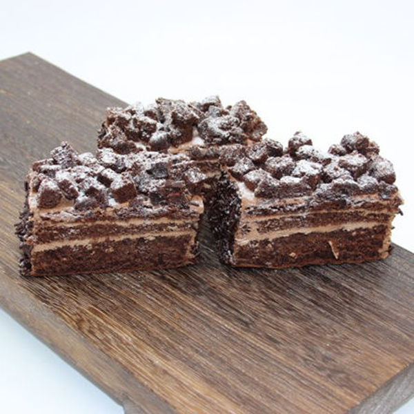 Afbeelding van Chocolade Brownie punt 1 persoon